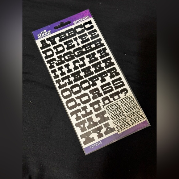 Alphabet Stickers Set - Picture 3 of 4